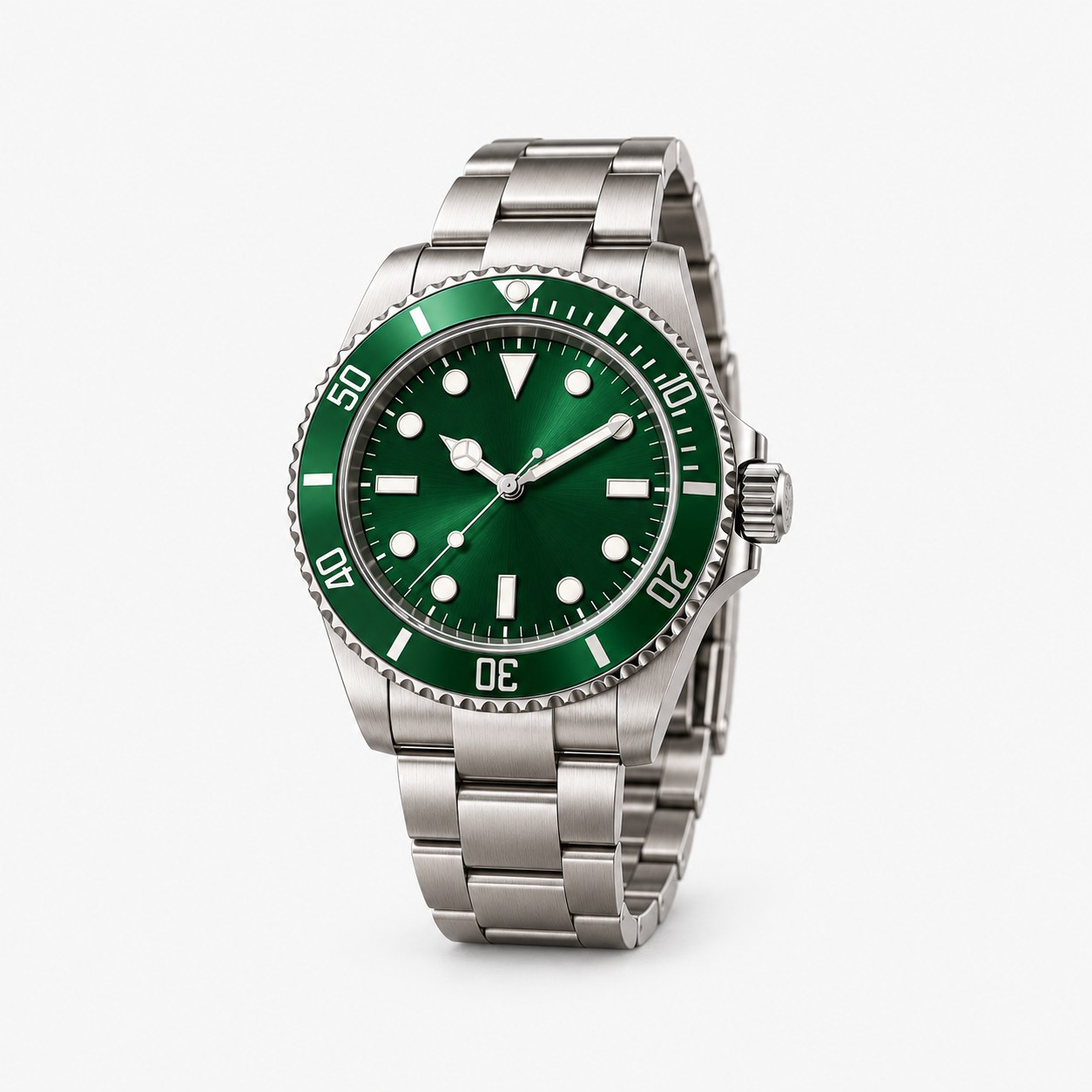Calibre Review diver-airy AI-generated editorial watch illustration